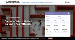 Desktop Screenshot of agenzialabirinto.it