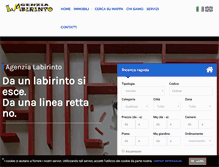 Tablet Screenshot of agenzialabirinto.it